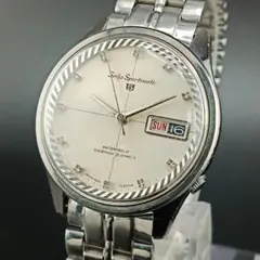 稼働 SEIKOスポーツマチック5 1965年7月製造 イルカ ダイヤショック 