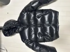 ZARA フード付きダウンジャケット S ブラック