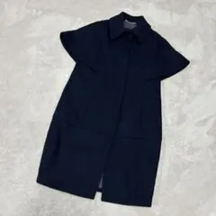 ♦︎新品同様♦︎Max&Co.♦︎ネイビー♦︎ショートスリーブ♦︎ウールコート