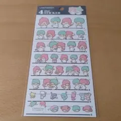【新品未開封】リトルツインスターズ 4サイズステッカー 303174【匿名配送】