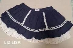 LIZ LISA　スカパン　希少　コットン　レース　リボン　春夏　平成 y2k