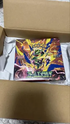 ポケセン産シュリンク付きポケモンカード ストームエメラルダ