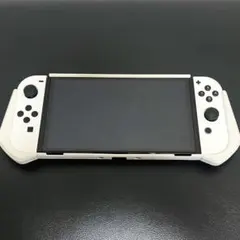 ニンテンドー Switch 有機ELモデル ホワイト グリップケース付