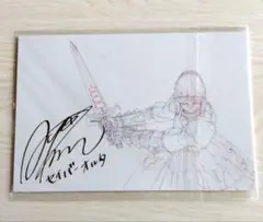 Fate/stay night サイン入りポストカード