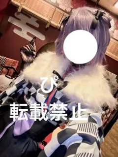 ホロライブ 常闇トワ 正月衣装 コスプレ ウィッグ