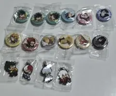 ヒロアカ くら寿司 まとめ売り 缶バッジ ラバーマスコット 轟焦凍 荼毘