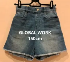 GLOBAL WORK キッズ 150cm デニムショートパンツ