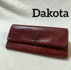 Dakotaダコタ ピチカート かぶせ型 本革長財布 L字ファスナー レザーのサムネイル