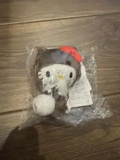 ハローキティ×モンチッチコラボ SS顔でかキーチェーン