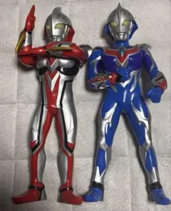 ウルトラマンネクサス　ビッグサイズソフビ　2種セット　ジュネッス　ブルーのサムネイル