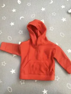 ギャップ　フリース　パーカー　オレンジ