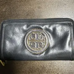 Tory Burch ブラックレザー長財布