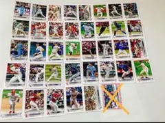 【バラ売り可能！】Topps 野球トレーディングカード 37枚セット