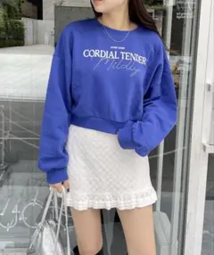 mystic［mline］ストーンロゴスウェット