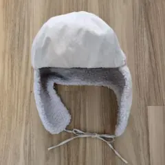 【美品】耳あて付き帽子 57.5cm