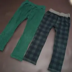 西松屋　イオン　キッズ ロングパンツ 2枚セット 110cm 男の子 女の子のサムネイル