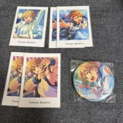 あんスタ　缶バッジ　ぱしゃっつ　真白友也