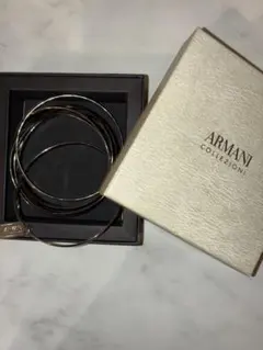 【ARMANI】アルマーニ コレッツォーニ 多連 バングル ブレスレットのサムネイル