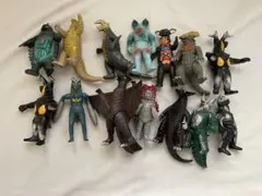 当時物】バンダイ ウルトラ怪獣 ソフビ 10体セット ウルトラマン