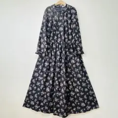 花柄ワンピース　earth music&ecology