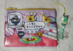 たまごっち　プチプチおみせっち　ポーチ　ござるっち　めめっち　しましまっちタグ付