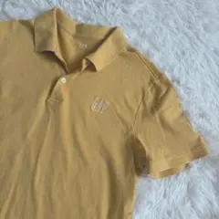 最終価格　GAP ポロシャツ　イエロー　Mサイズのサムネイル
