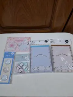 シマエナガの文具5点セット まとめ売り