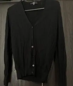 UNIQLO ユニクロ 長袖 カーディガン ブラック S