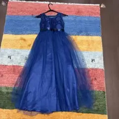 ネイビーブルー フォーマルドレス　　150センチ
