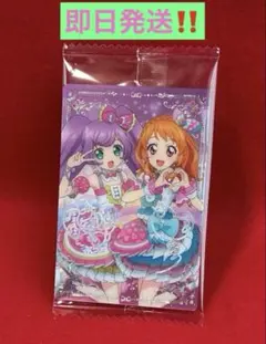 アイカツ×プリパラ ウエハース カード らぁら＆あかり スペシャル SP 1枚