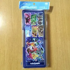 ショウワノート ポケットモンスター ポケモン 筆箱 ホログラム 両面開き 紺のサムネイル