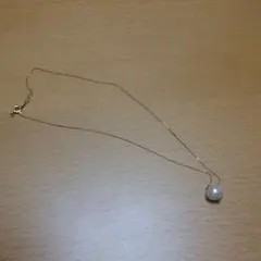 コットンパール 華奢 ネックレス シンプル