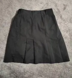 黒のプリーツひざ丈スカート Ray Cassin 【美品】のサムネイル