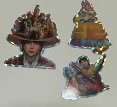 Mrs. GREEN APPLE wonder museum ステッカー　3枚