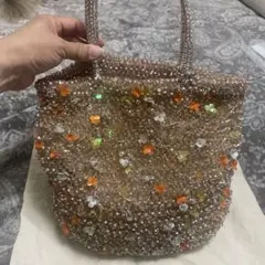 アンテプリマ　フィオーリモチーフ　ワイヤーバスケット型バッグ