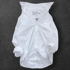 フランクアンドアイリーン　バリー　長袖シャツ　白シャツ　コットン　XS(M相当)
