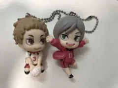 夜久衛輔 灰羽リエーフ ハイキュー ガチャガチャ キーホルダー