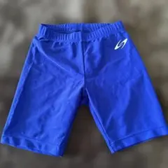 サッカー　インナースパッツ　ブルー S