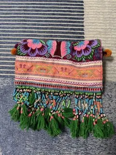 カラフル刺繍ショルダーバッグ