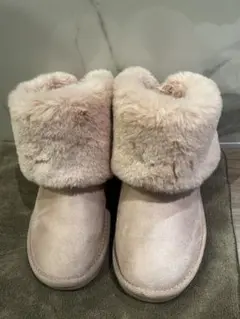 メゾピアノ ファーブーツ　21cm