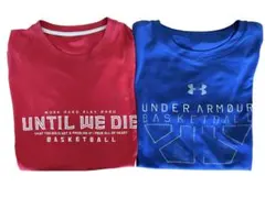 UNDER ARMOUR アンダーアーマー バスケットボールTシャツ 2枚セット