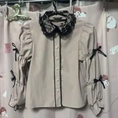 switch me 長袖シャツ 130 ベージュ