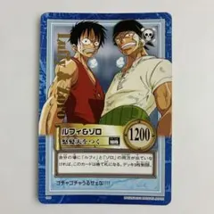 値*！様 ワンピース カードダス 初期 希少 絶版 S84 ルフィ&ゾロ