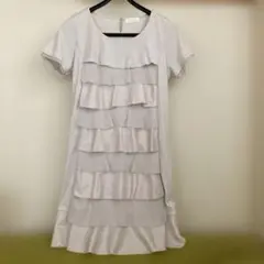 Bon Sens チュニック 半袖 フリルデザインのサムネイル