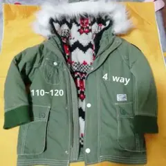 BREEZEフード付きジャンバー4way