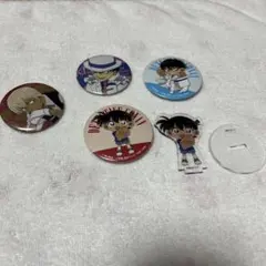 名探偵コナン 缶バッジ 6個セット