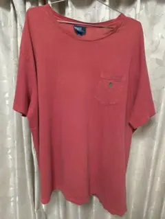 Polo Ralph Lauren Tシャツ XXL オレンジ 古着