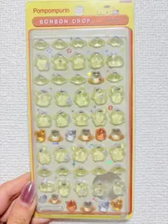 サンリオ　ポムポムプリン　3dシール mini