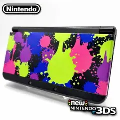 New Nintendo 3DS スプラトゥーンデザイン 本体 動作品 希少