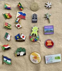 2025年最新】万博 バッジの人気アイテム - メルカリ